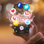 hand holding smartphone social media concept (1)